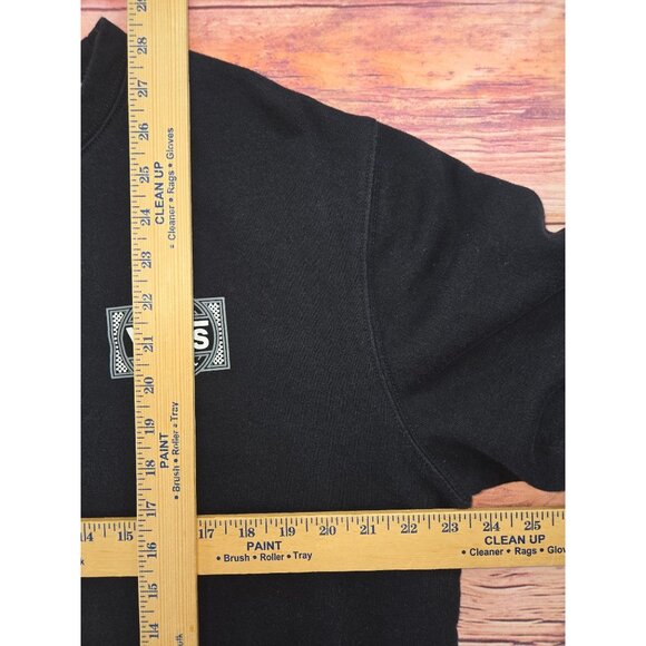 Vans Mens Original Off The Wall X-Large Black Sweatshirt - Picture 8 of 8